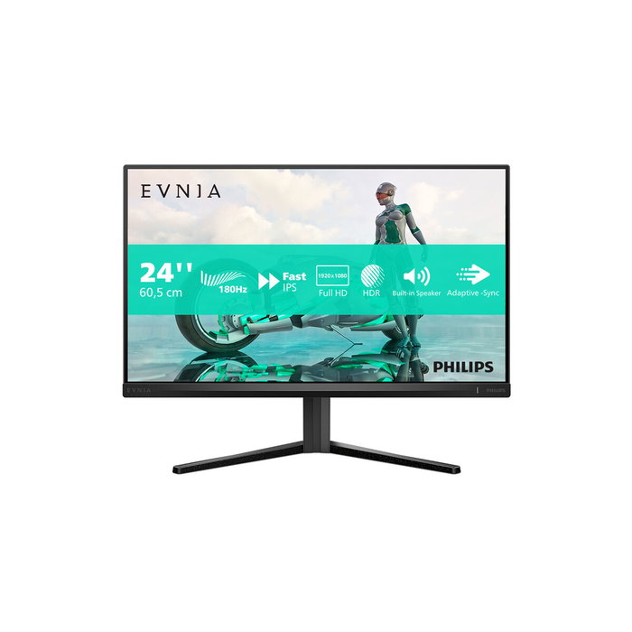 Philips Evnia 3000 24M2N3200S/00 - Moniteur Gamer 23,8 pouces FHD 180Hz Fast IPS