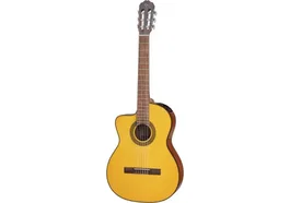 Takamine GC1 Guitare Classique Électro-Acoustique Cutaway pour Gaucher - Finition Naturelle