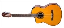 Takamine GC1CE-NAT-LH Guitare classique electroacoustique pour gauchers