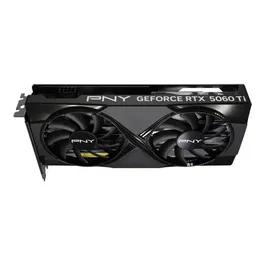 PNY Carte graphique GeForce RTX 5060 Ti 8 Go Overclocked Ventilateur Double DLSS 4 pour Gaming et VR