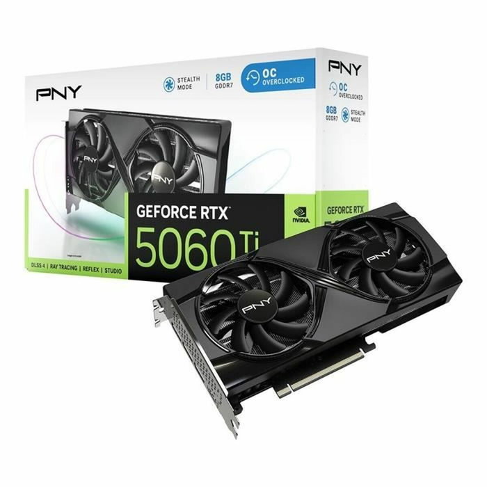 PNY GeForce RTX 5060 Ti 8 Go GDDR7 PNY GeForce RTX 5060 Ti 8 Go GDDR7