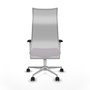 Piqueras y Crespo Chaise de Bureau Albacete Violet et Blanc