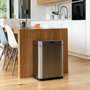 Kitchen Move Poubelle Automatique UPPER 60 L Inox Argent