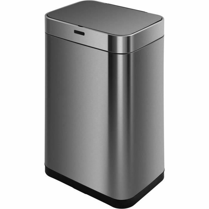 Kitchen Move Poubelle Automatique UPPER 60 L Inox Argent Kitchen Move Poubelle Automatique UPPER 60 L Inox Argent