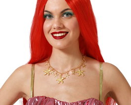 Collier ajustable avec perles couleur turquoise, style ethnique