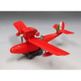 STUDIO GHIBLI Maquette Model Kit Savoia S.21 Seaplane + Figurine Porco - Porco Rosso