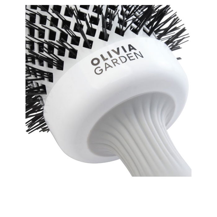 Olivia Garden Brosse Expert Blowout Shine 55 mm Blanc & Gris