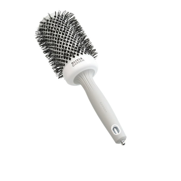 Olivia Garden Brosse Expert Blowout Shine 55 mm Blanc & Gris Olivia Garden Brosse Expert Blowout Shine 55 mm Blanc & Gris