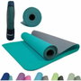 Schildkröt Tapis de yoga bicolore Bleu / Gris
