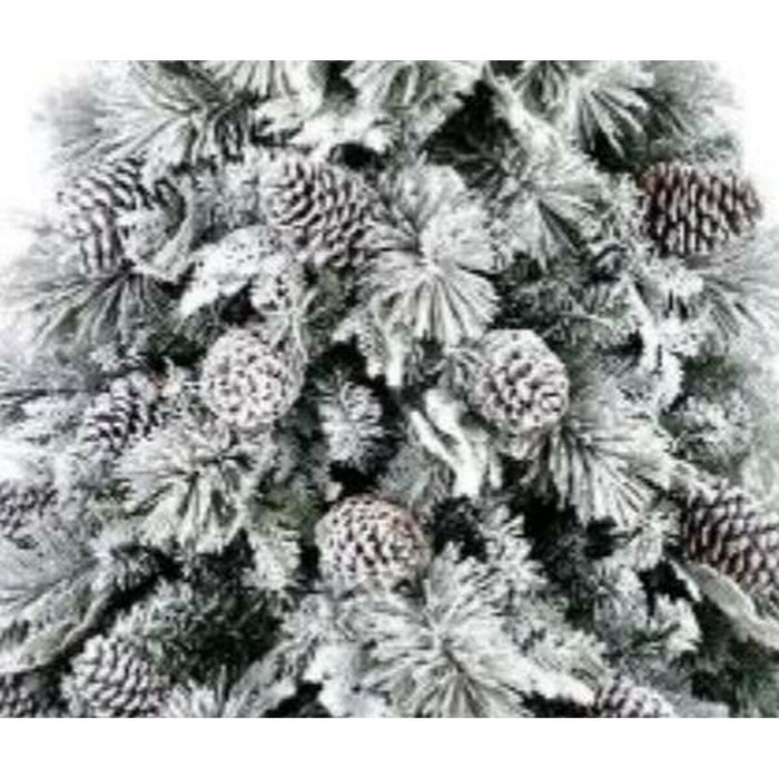 Sapin de Noël Home ESPRIT Blanc PVC Enneigé Sapin de Noël Home ESPRIT Blanc PVC Enneigé