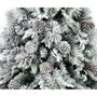 Sapin de Noël Home ESPRIT Blanc PVC Enneigé