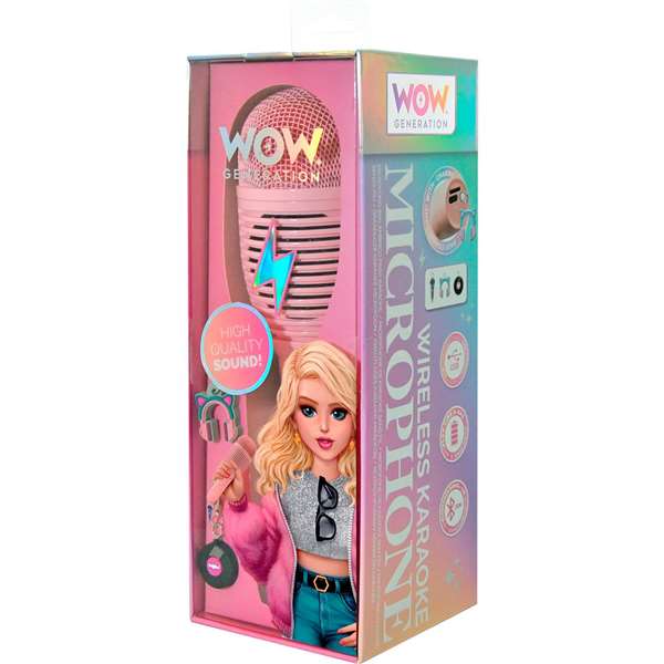 Wow Generation Micro Karaoké Enregistreur Rose Wow Generation Micro Karaoké Enregistreur Rose