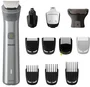 Philips MG5940/15 Tondeuse à Cheveux Sans Fil avec 12 Accessoires, Lames en Acier Inoxydable, Autonomie 120 min