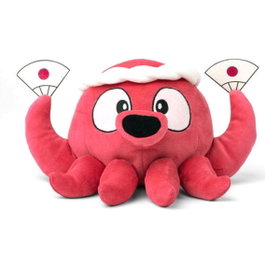 Peluche Tako Parodius de Konami (16 cm)