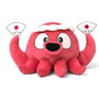 Item Lab Peluche Parodius Tako 16 cm - Peluche en polyester recyclé certifié neutre pour le climat