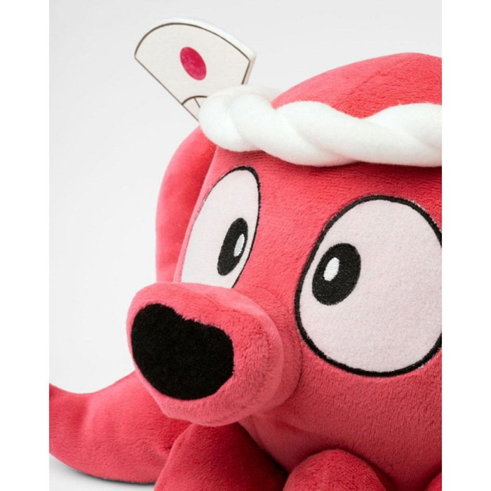 Item Lab Peluche Parodius Tako 16 cm - Peluche en polyester recyclé certifié neutre pour le climat