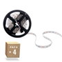 Pack 4 Tiras LED RGB SMD5050 12VDC 72W 4200Lm 5m