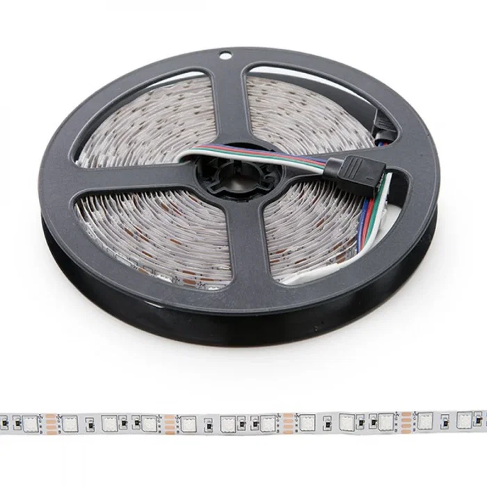 Pack 4 Tiras LED 72W 4200Lm SMD5050 12VDC IP33 x5M 40.000H [PL-219012-RGB-IP33-PK4-AP]