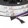 Pack 4 Tiras LED RGB SMD5050 12VDC 72W 4200Lm 5m
