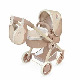 Decuevas Coche de poupée 3x1 pliable Tulipe avec sac
