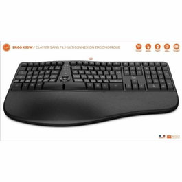 Mobility Lab ERGO K30W Clavier Ergonomique AZERTY Noir