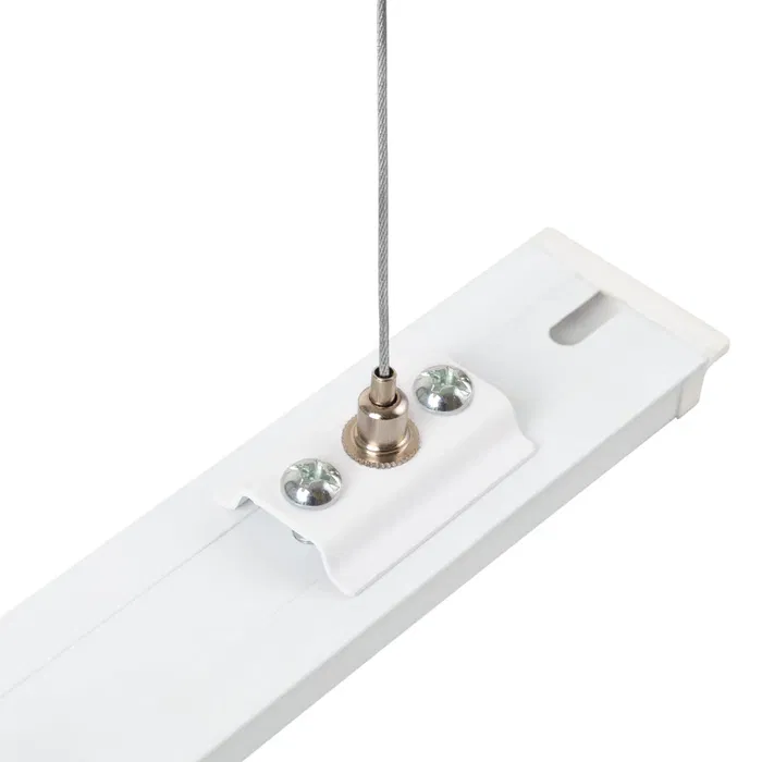 Suspension pour rail monophasé blanc 1 mètre HO-SUS-M-B