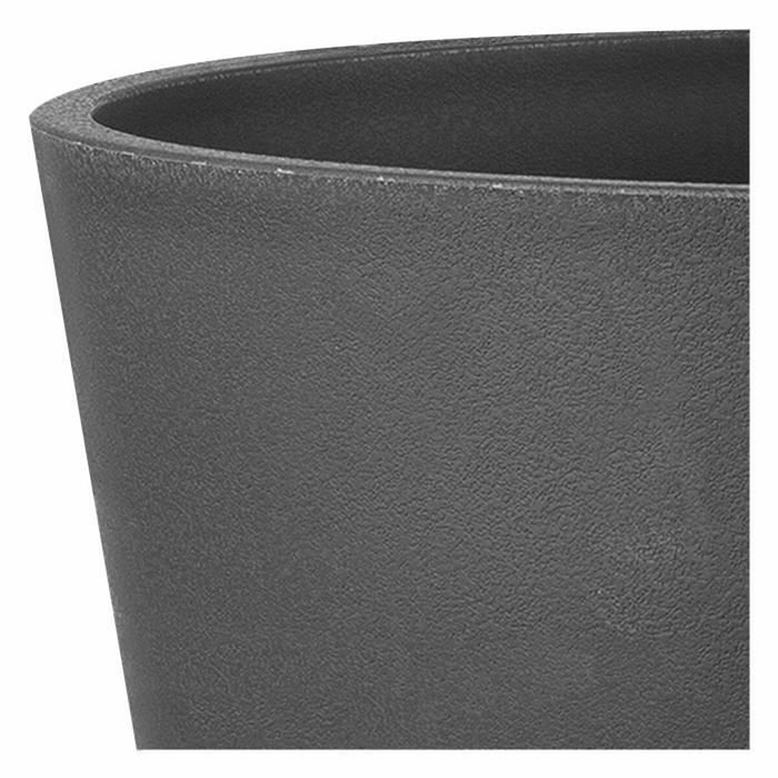 Deroma Jardinière Origin - 49,5x19 cm - 12 L - Anthracite