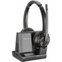 HP Savi 8220 Casque Binaural avec Réduction de Bruit Active et Certification Microsoft Teams