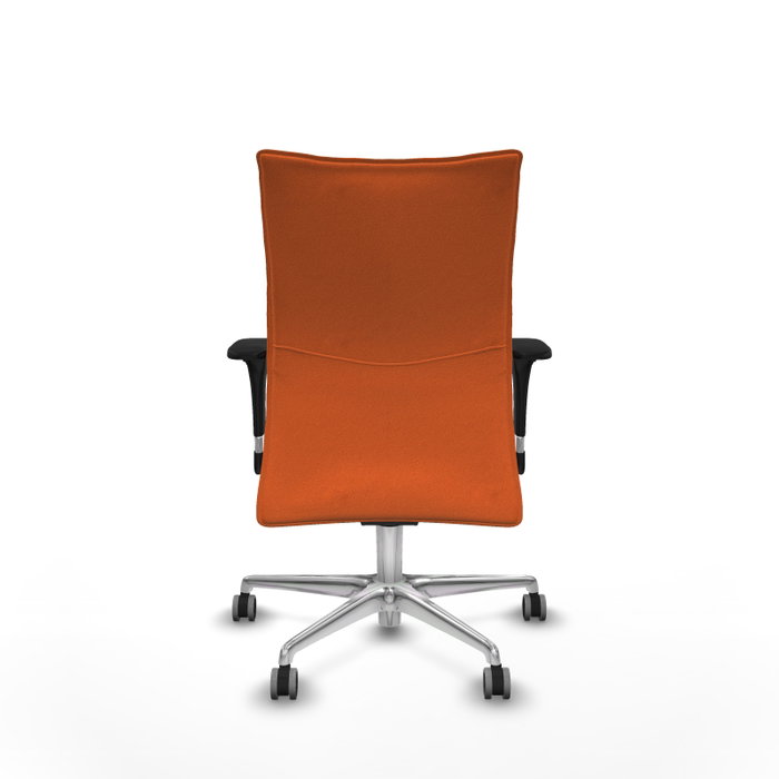 Piqueras Y Crespo Chaise Albacete Confidente Orange avec Mécanisme Synchrone Piqueras Y Crespo Chaise Albacete Confidente Orange avec Mécanisme Synchrone