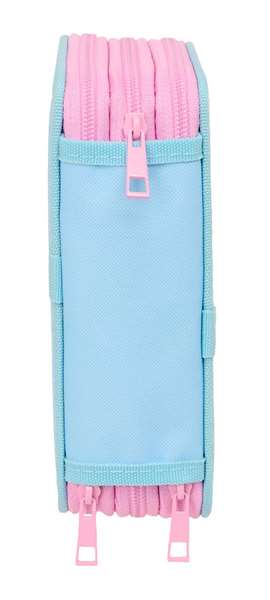 Safta Plumier Triple 37 Pièces Frozen 12.5x19.5x5.5 cm - Plumier d'école avec 37 accessoires - Âge minimum 3 ans Safta Plumier Triple 37 Pièces Frozen 12.5x19.5x5.5 cm - Plumier d'école avec 37 accessoires - Âge minimum 3 ans