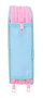 Safta Plumier Triple 37 Pièces Frozen 12.5x19.5x5.5 cm - Plumier d'école avec 37 accessoires - Âge minimum 3 ans