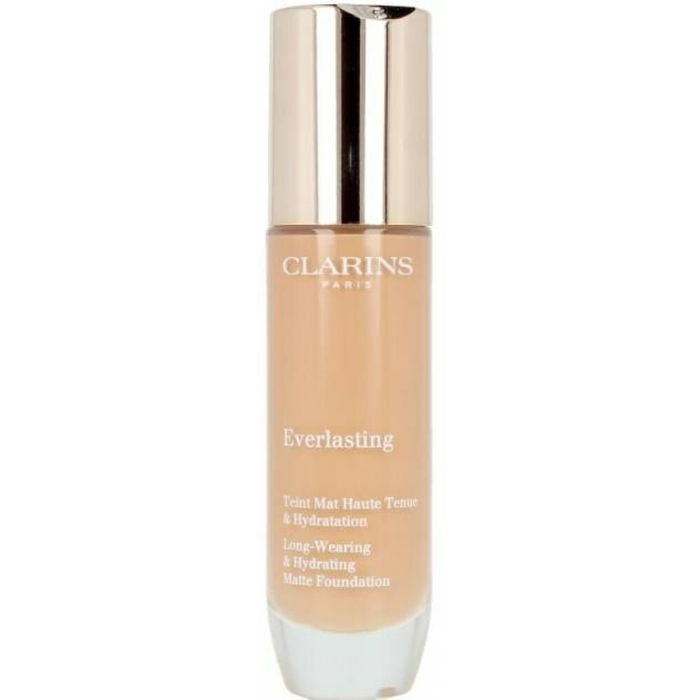 Clarins Fond de teint liquide longue tenue Anti-pollution Everlasting 113 Châtaigne 15 ml - Testeur Clarins Fond de teint liquide longue tenue Anti-pollution Everlasting 113 Châtaigne 15 ml - Testeur