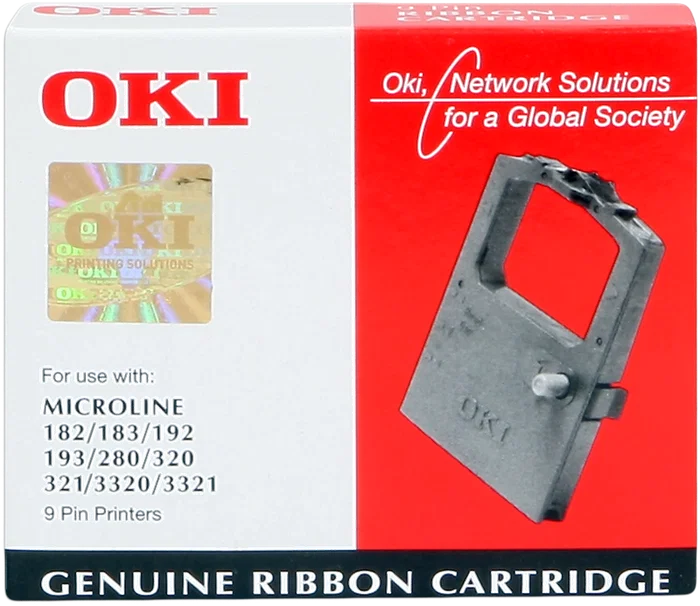 OKI Ruban Nylon Noir 09002303