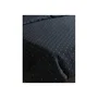Parure de lit 1 housse de couette 140 x 200 cm + 1 taie d'oreiller 60 x 60 cm - Noir / Gris - 100% coton renforcé