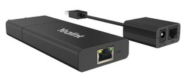 Yealink USB2CAT5E-EXT Extension USB par câble CAT5e, 40 mètres, noir