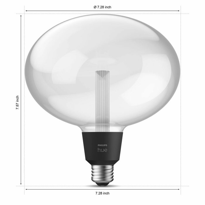 Philips Hue White and Color Ambiance Déco Ellipse E27