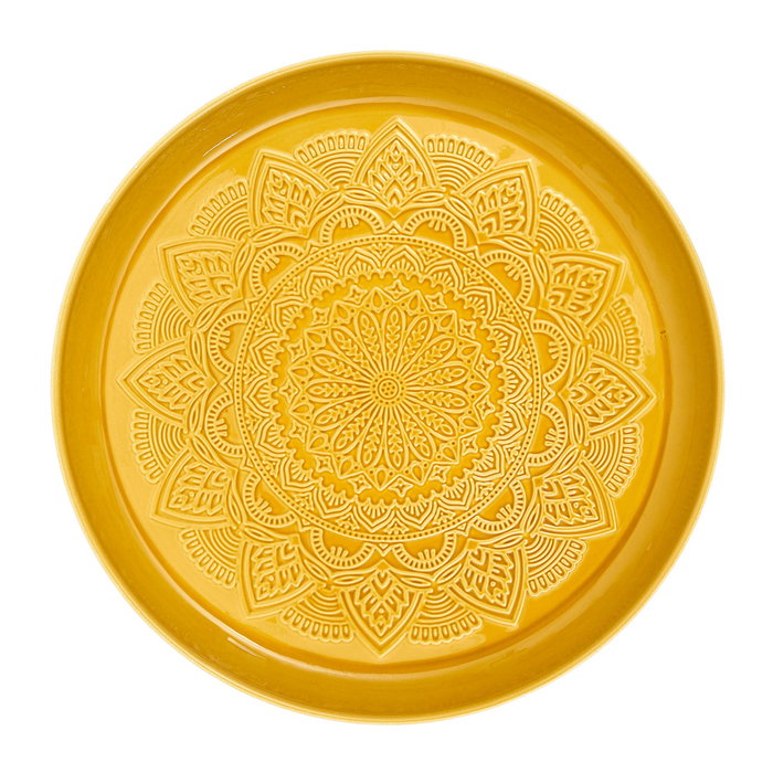 Home Deco Factory Bandeja en métal 35 cm MIRAGE