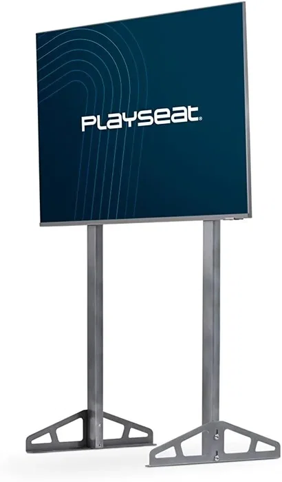 Playseat Support TV Stand Pro pour téléviseur ou moniteur, entièrement ajustable, gris - Expérience de jeu immersive