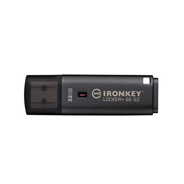 Kingston IronKey Locker+50 32GB Clé USB 3.2 Chiffrement XTS-AES 256-bit FIPS 197 Sécurité Haute Kingston IronKey Locker+50 32GB Clé USB 3.2 Chiffrement XTS-AES 256-bit FIPS 197 Sécurité Haute
