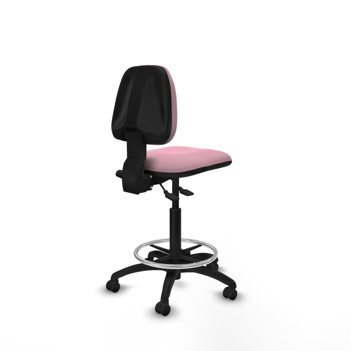 PIQUERAS Y CRESPO Tabouret Isso Asynchrone Tissu Rose PIQUERAS Y CRESPO Tabouret Isso Asynchrone Tissu Rose