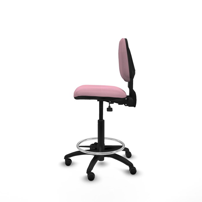 PIQUERAS Y CRESPO Tabouret Isso Asynchrone Tissu Rose PIQUERAS Y CRESPO Tabouret Isso Asynchrone Tissu Rose