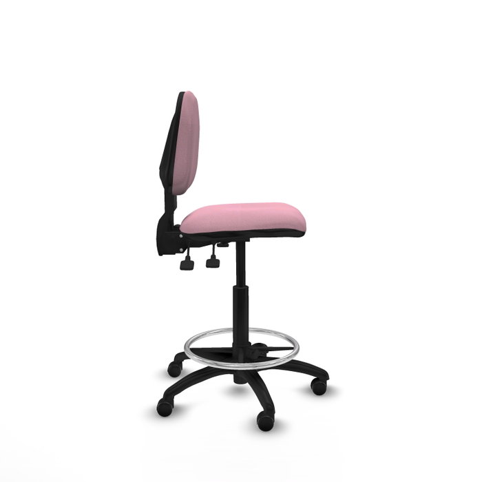 PIQUERAS Y CRESPO Tabouret Isso Asynchrone Tissu Rose PIQUERAS Y CRESPO Tabouret Isso Asynchrone Tissu Rose