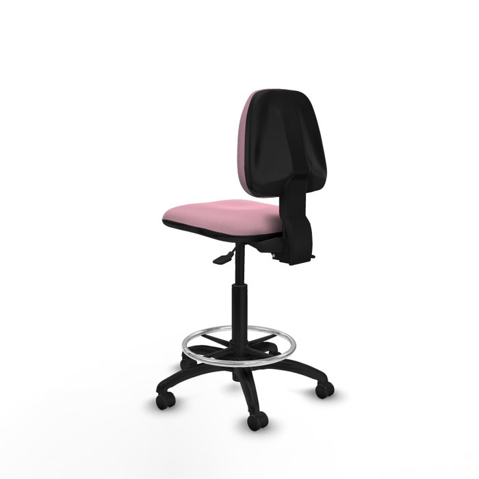 PIQUERAS Y CRESPO Tabouret Isso Asynchrone Tissu Rose PIQUERAS Y CRESPO Tabouret Isso Asynchrone Tissu Rose