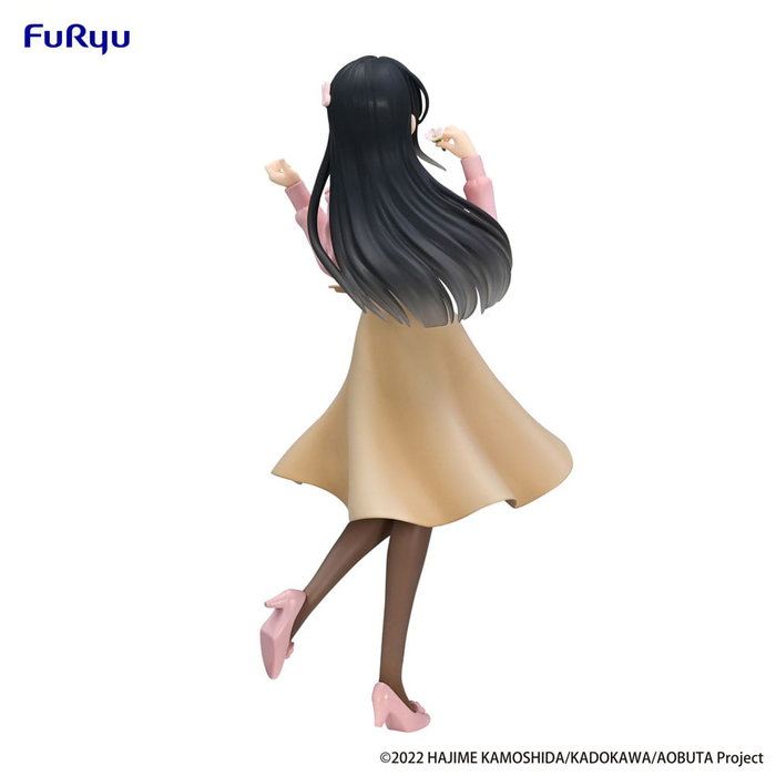Rascal Does Not Dream of Bunny Girl Senpai Trio-Try-iT statuette PVC Mai Sakurajima Spring Outfit Ver. 21 cm