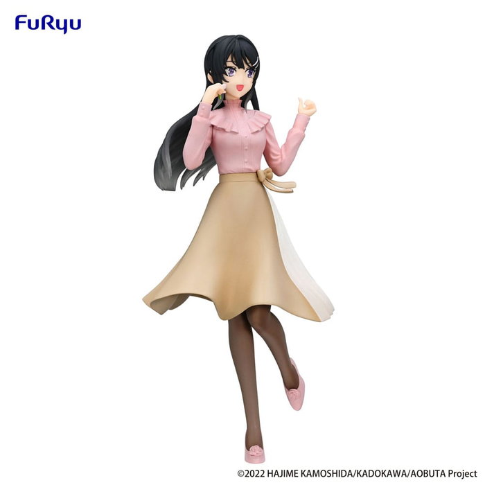 Rascal Does Not Dream of Bunny Girl Senpai Trio-Try-iT statuette PVC Mai Sakurajima Spring Outfit Ver. 21 cm
