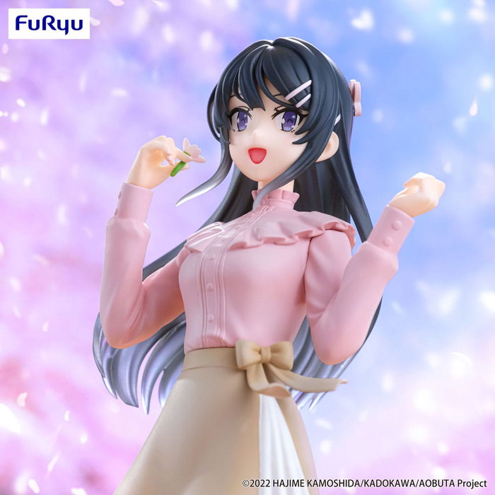 Rascal Does Not Dream of Bunny Girl Senpai Trio-Try-iT statuette PVC Mai Sakurajima Spring Outfit Ver. 21 cm