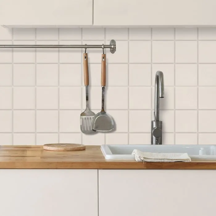 Ripolin - Peinture Rénovation Cuisine & Salle de Bain Satinée - Beige Makuria - Pour Meubles, Carrelage Mural et Douche - 2 Litres