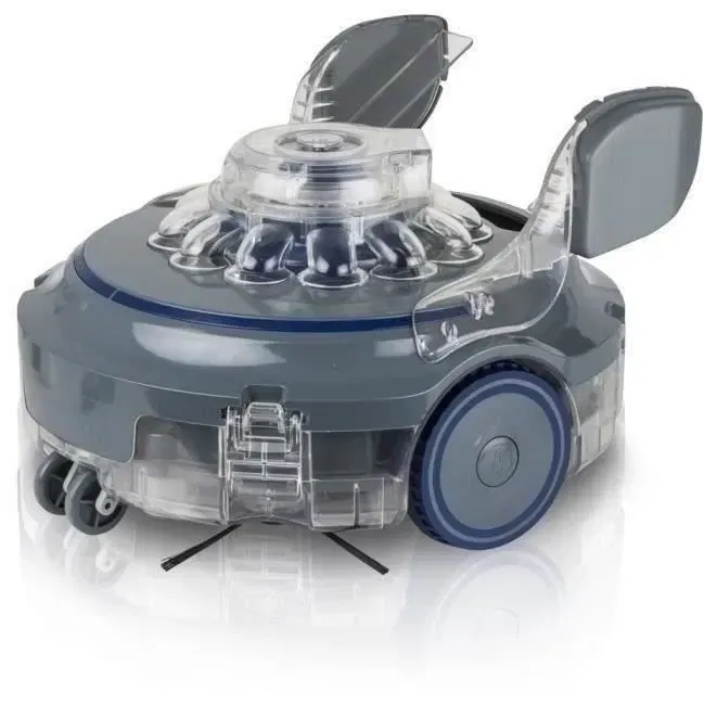 GRE Robot de Piscine Rechargeable sans Fil RBR120, pour Piscines Hors-Sol et Enterrées Jusqu'à 12 x 5 m, Batterie Lithium, Autonomie 2h GRE Robot de Piscine Rechargeable sans Fil RBR120, pour Piscines Hors-Sol et Enterrées Jusqu'à 12 x 5 m, Batterie Lithium, Autonomie 2h