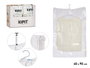 Kipit Sac Sous Vide 60x90 cm avec Cintre Transparent (Set de 36)