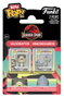 Funko Jurassic Park Pack de 2 figurines Bitty POP! Vinyl Velociraptor & Brachiosaurus
